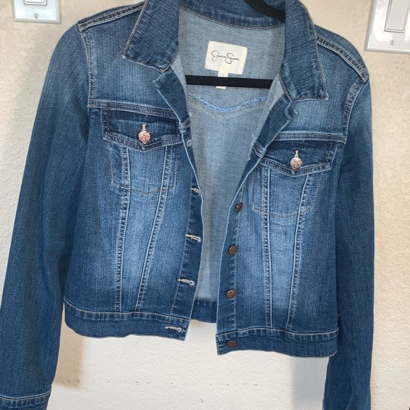 Jessica Simpson Jackets & Blazers - Jessica Simpson Jean Jacket size L